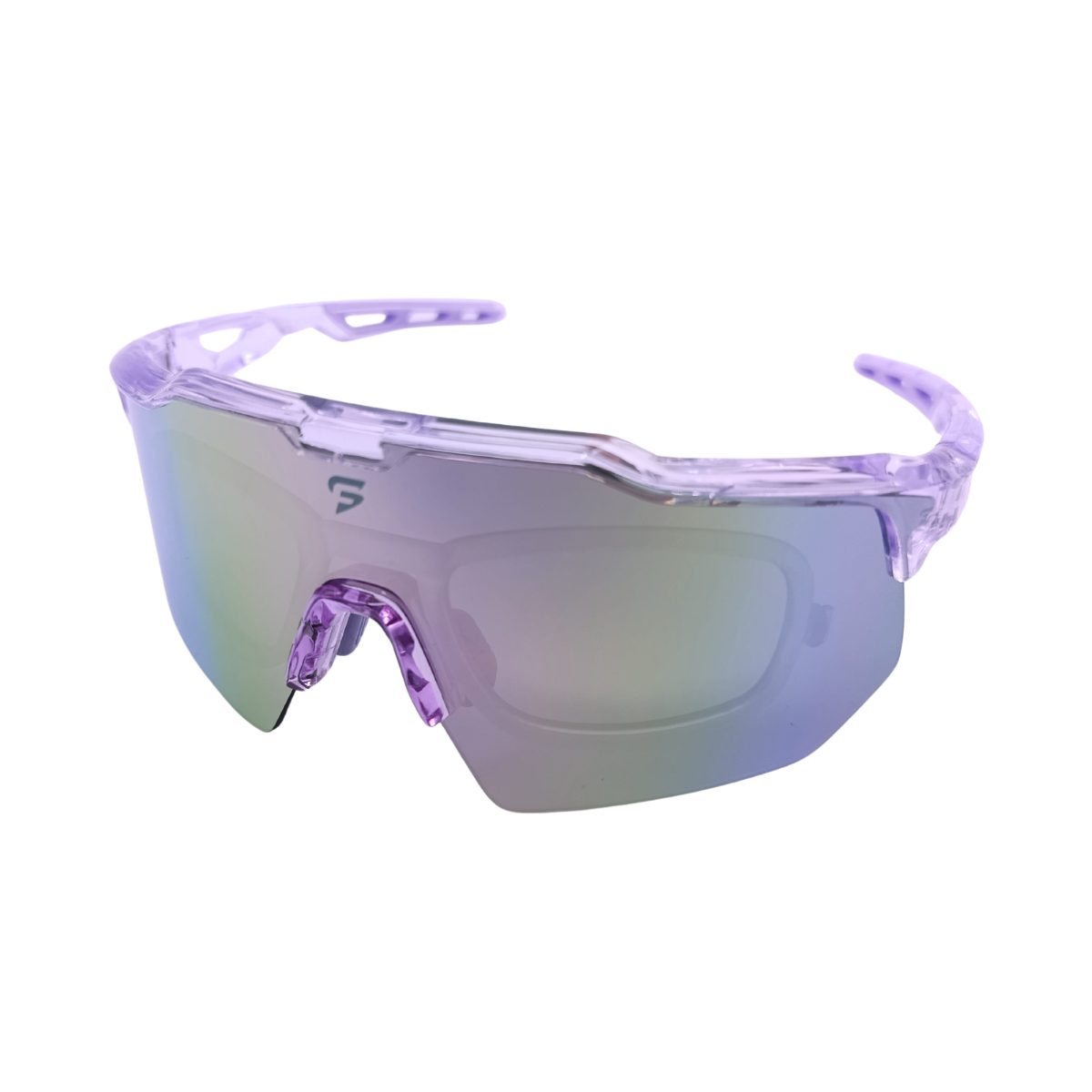 Sportflex Eyewear With Glazable Insert TORQUE SPIN C5 TRANSPARENT/GREY