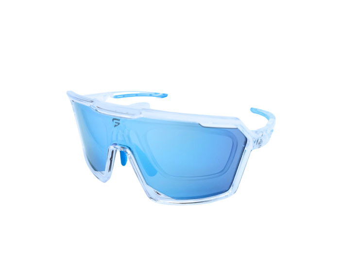 Sportflex Eyewear With Glazable Insert VELOMAX C4 TRANSPARENT/BLUE