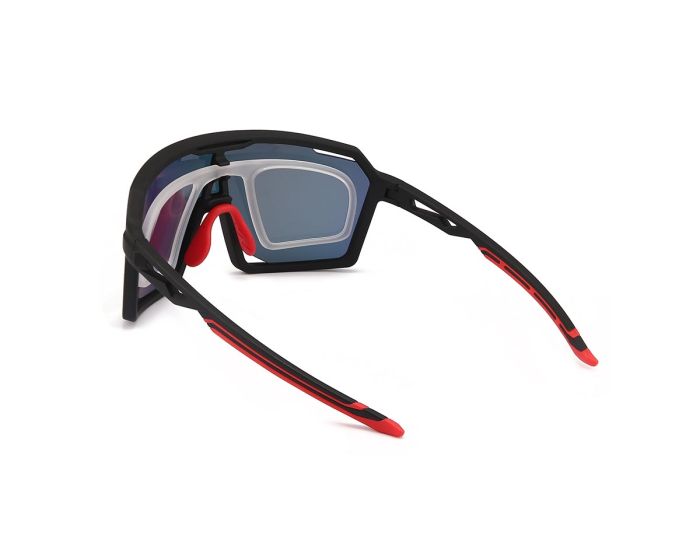 Sportflex Eyewear With Glazable Insert VELOMAX C4 TRANSPARENT/BLUE