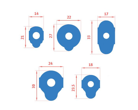 BLUE BLOCKING PADS